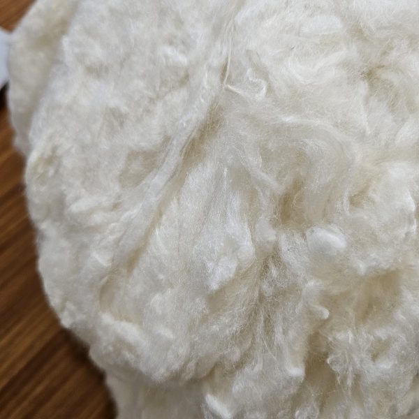 No-402-Mulberry Throwster Silk Fiber White